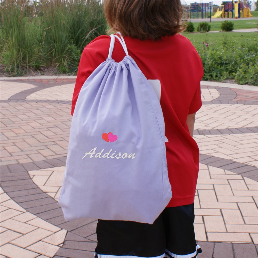 Embroidered Icon Sports Bag Custom Embroidered Gym Bag