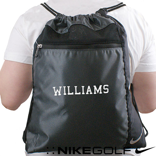 Personalized Nike Drawstring Sports Bag | Father's Gifts