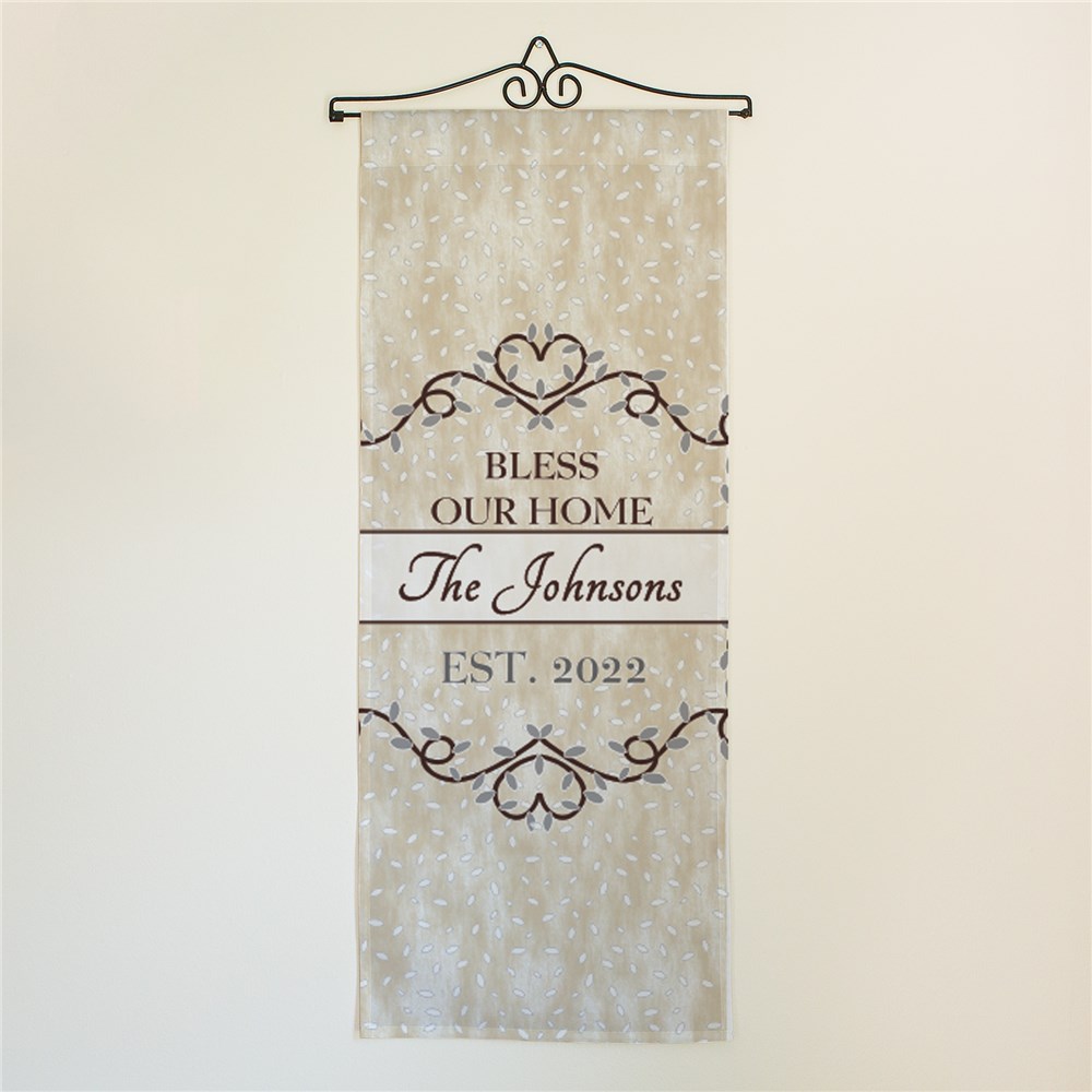 Religious Home Wall Decor | Bless Our Home Sign