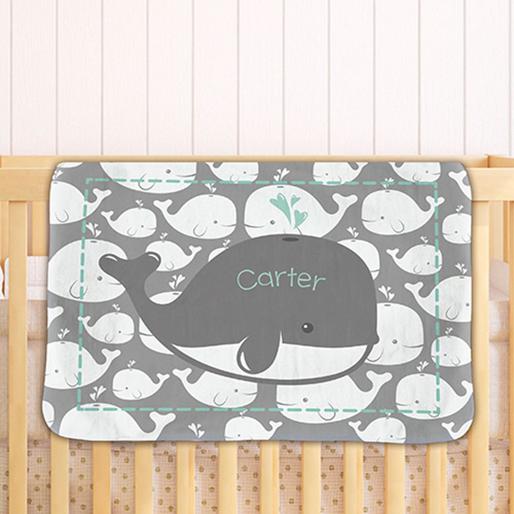 Personalized Baby Fleece Blanket | Personalized Baby Gifts