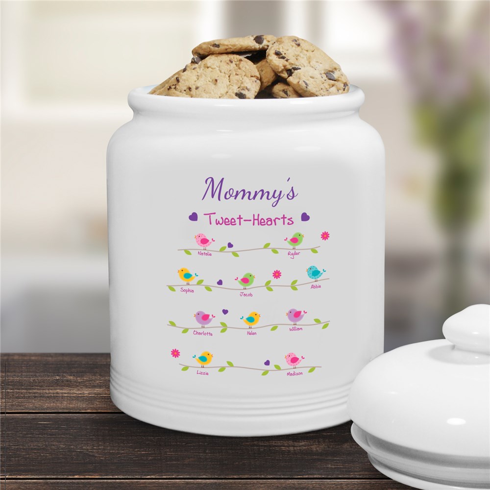 personalized treat jar