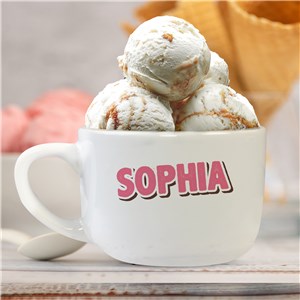 Personalized Kids Bowl with Handle U1015523T