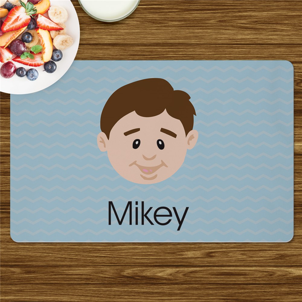 Children's Choose Your Character Personalized Placemat GiftsForYouNow