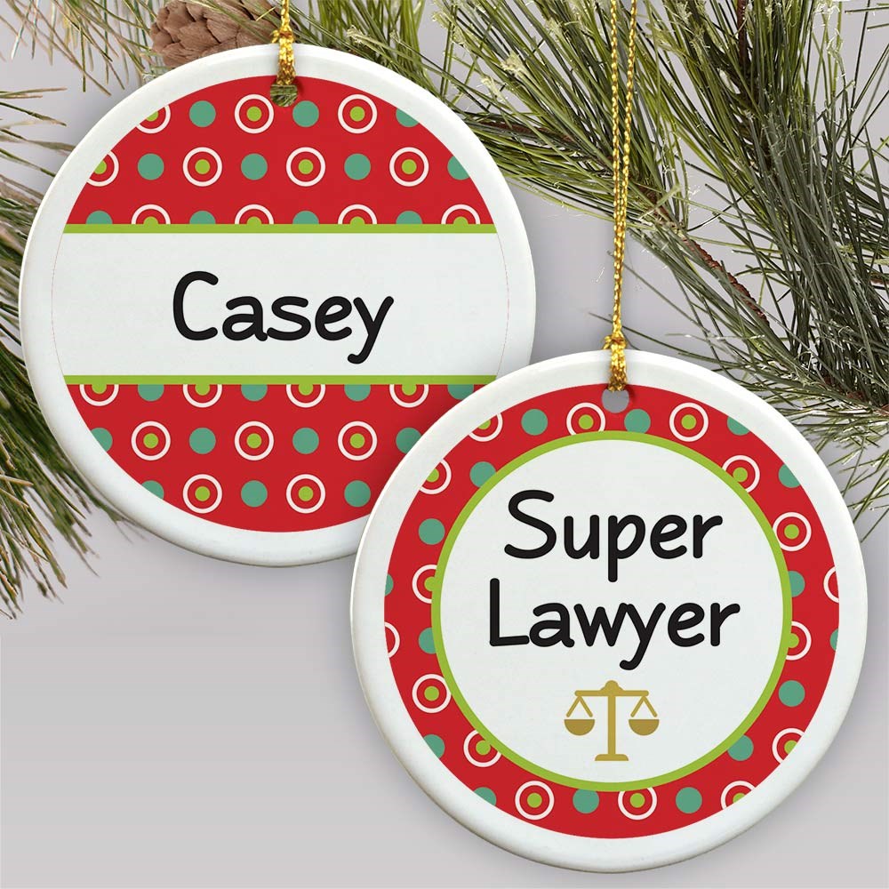 Personalized Occupation Ornament | Personalized Teacher Ornaments