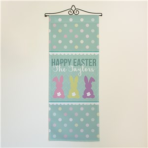 Personalized Bunny Tails Wall Hanging