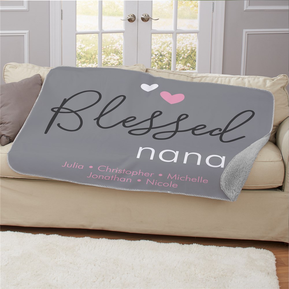 50x60 Personalized Blessed Blanket