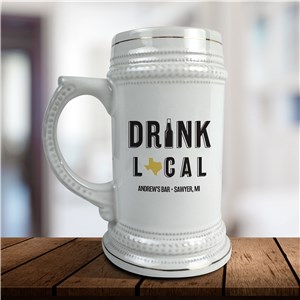Personalized Drink Local German Beer Stein U11200191