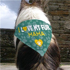 Personalized Fur Mama Dog Bandana U1126852
