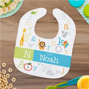 Personalized Alphabet Baby Bib U11397165