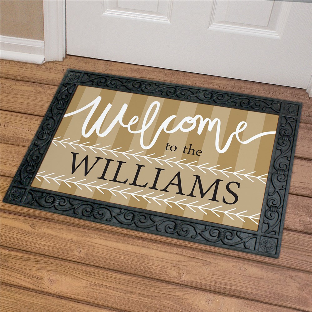 Personalized Welcome To Doormat | Personalized Doormat