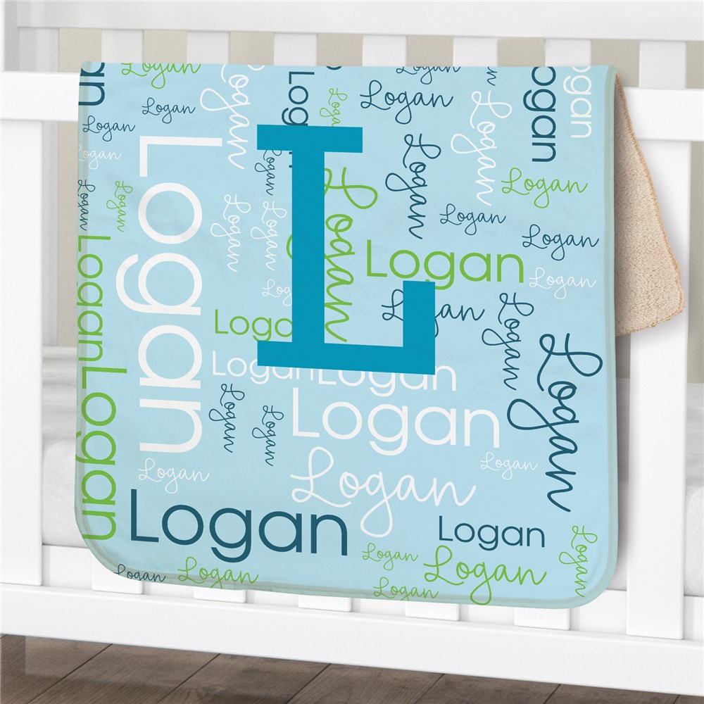 baby boy blankets personalized