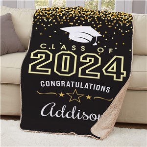 Personalized Class of Sherpa Blanket