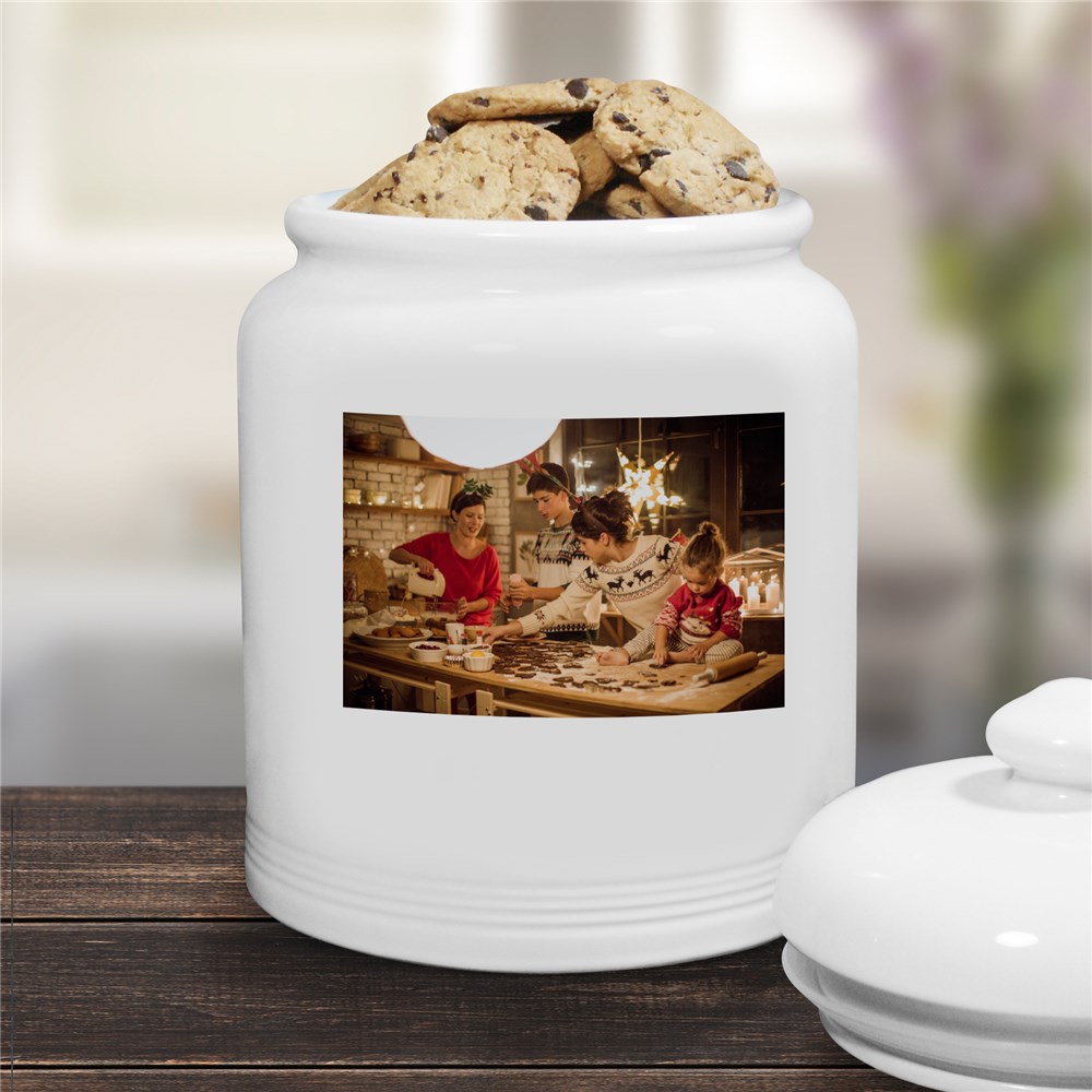 Ceramic Photo Cookie Jar | Personalized Cookie Jars