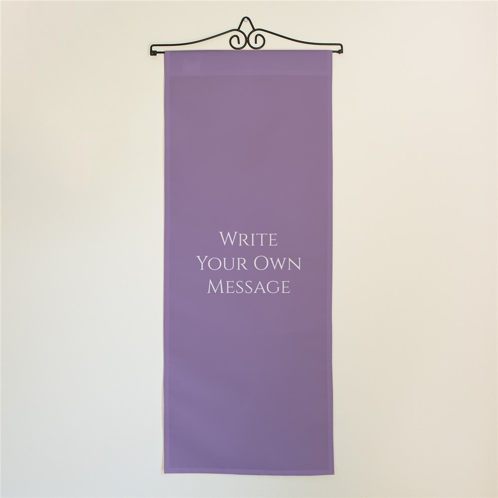 Personalized Write Your Own Wall Hanging | Personalized Quote Wall Art