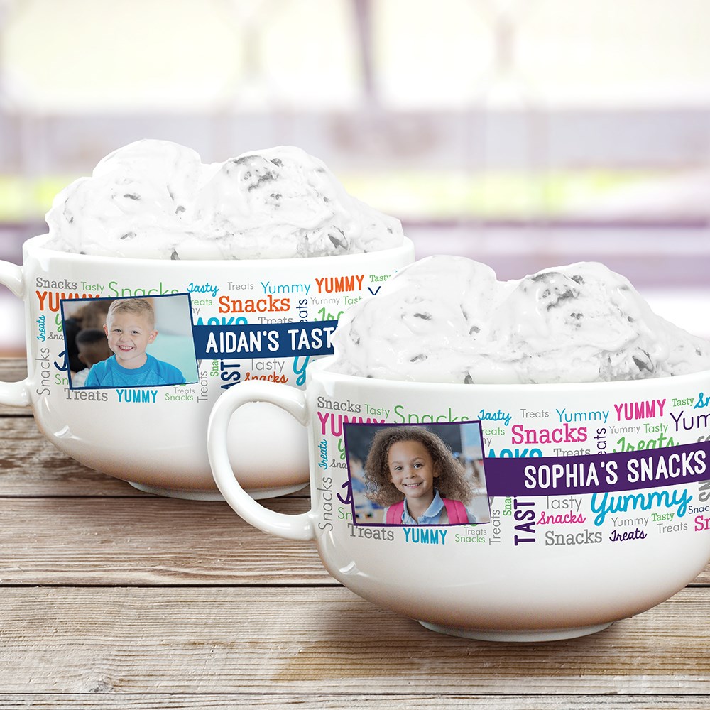Personalized Photo Ice Cream Bowl | Personalized Photo Gifts