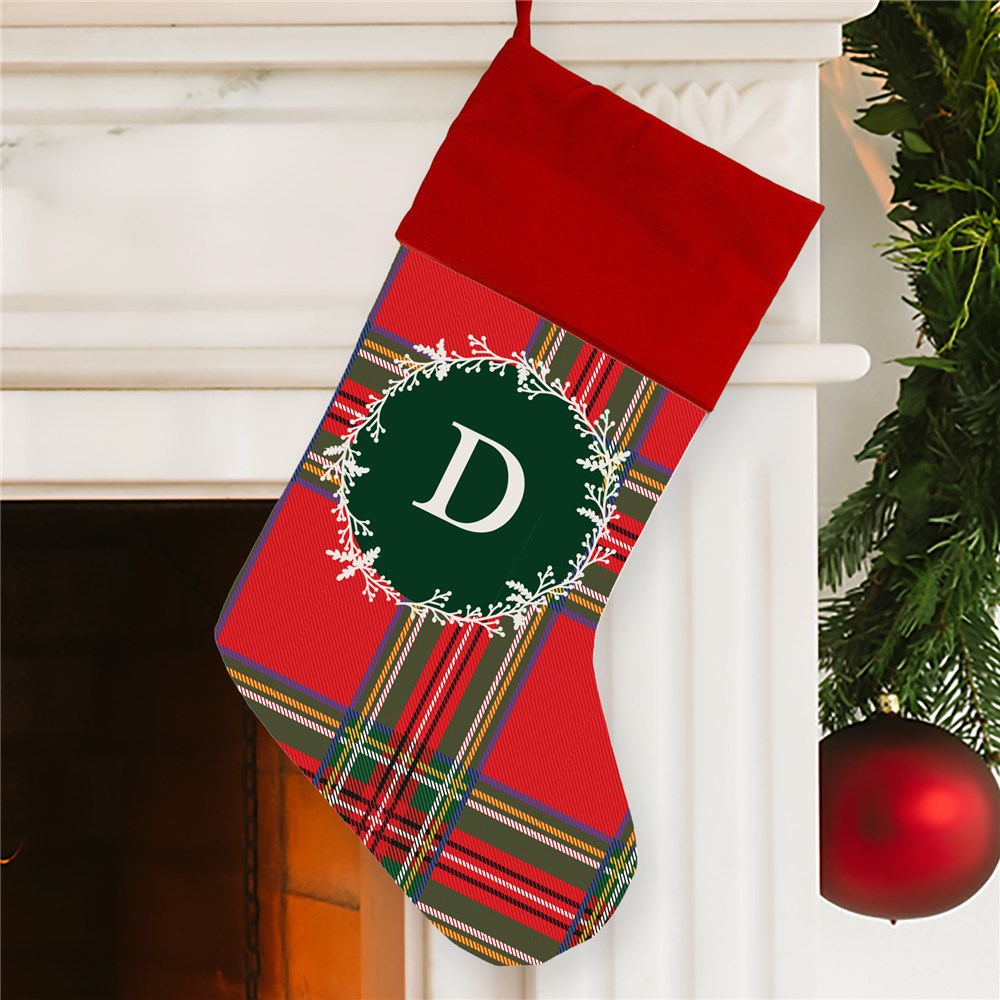 Christmas Stocking | Plaid Christmas Stockings