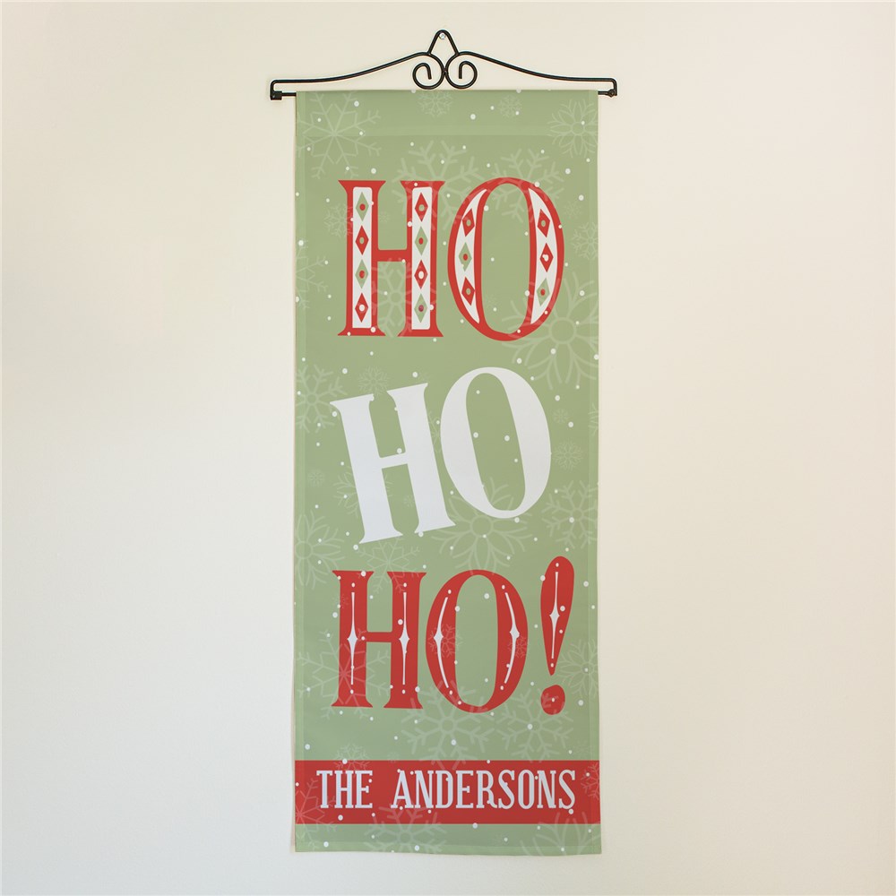 Retro Christmas Decorations | Blue and Red Wall Christmas Hangings