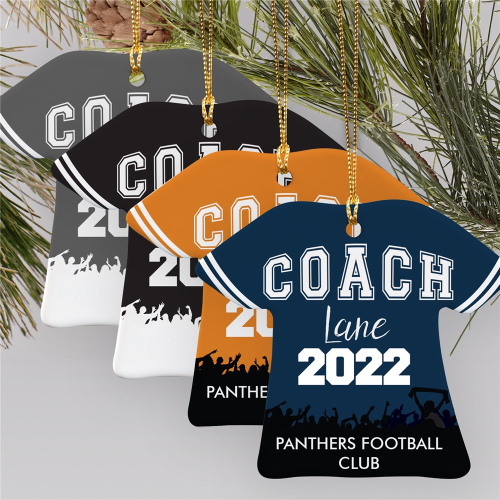 Coach Shirt Ornament | Gifts For Coaches