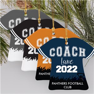 Coach Shirt Ornament | Gifts For Coaches
