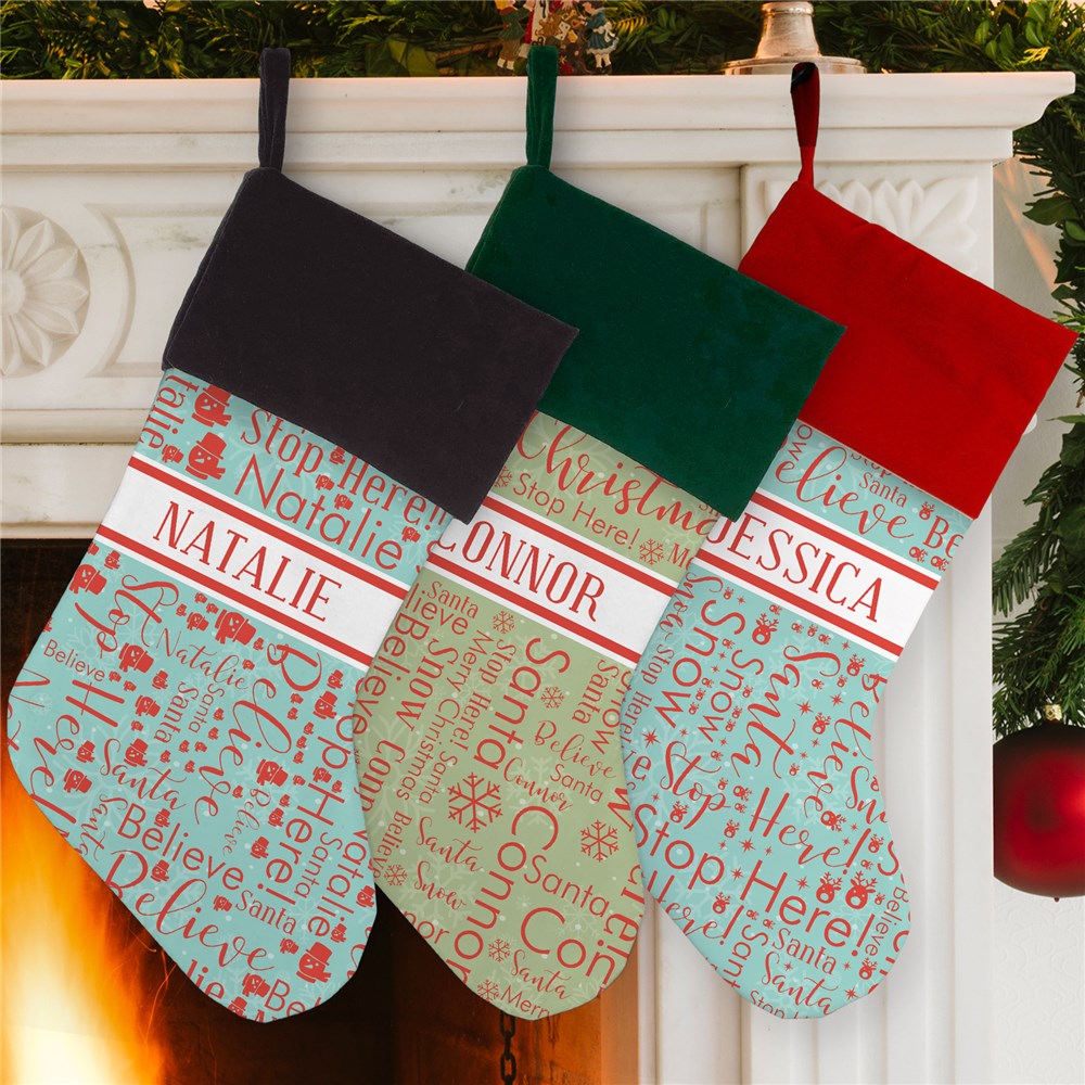 Personalized Christmas Stockings | Unique Stockings
