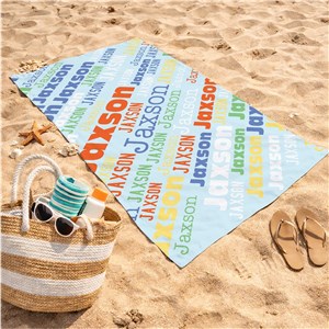 Personalized Kids Towels | Beach Towels With Name