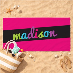 Personalized Beach Towel | Gifts For Teens