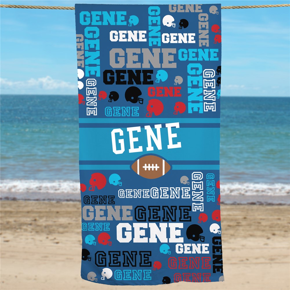 Sports Towel For Kids | Personalized Kids Beach Towel