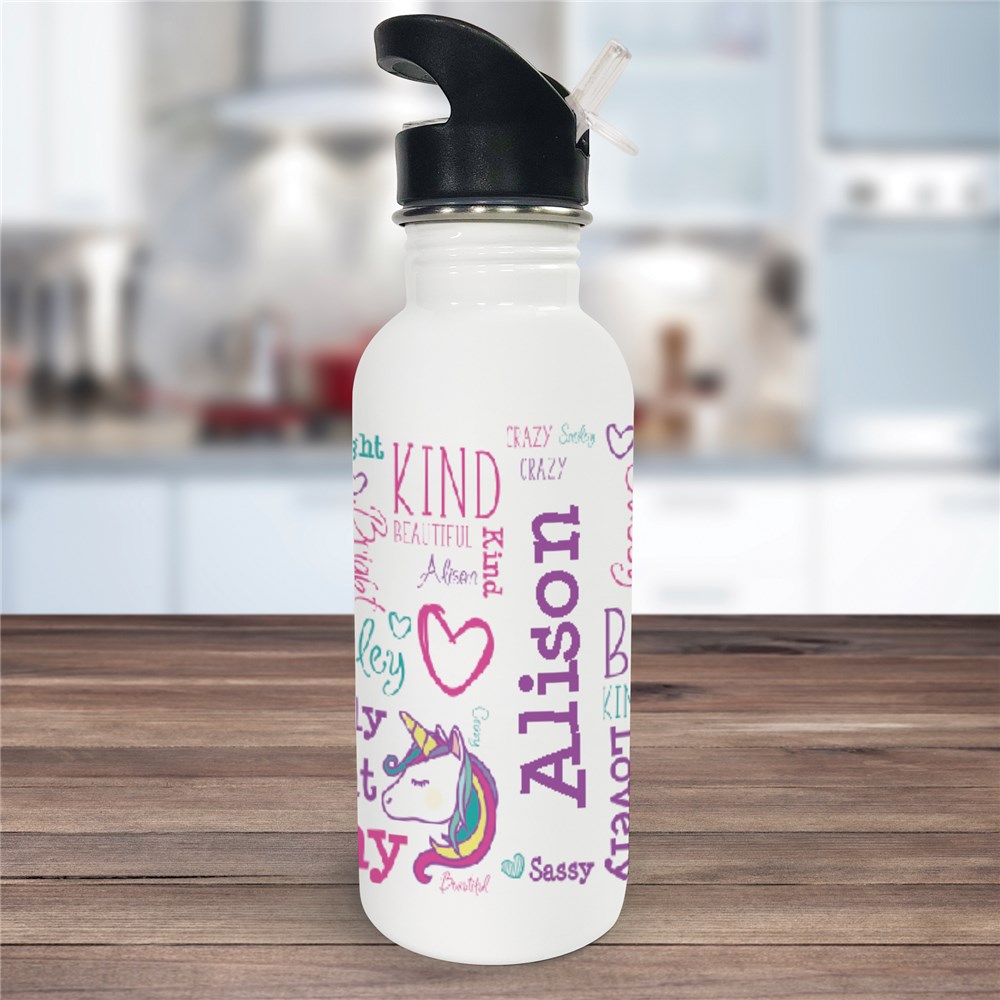 Unicorn Water Bottle | Unicorn Gifts For Kids