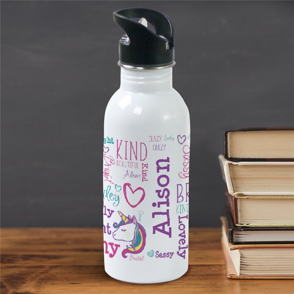 Unicorn Water Bottle | Unicorn Gifts For Kids