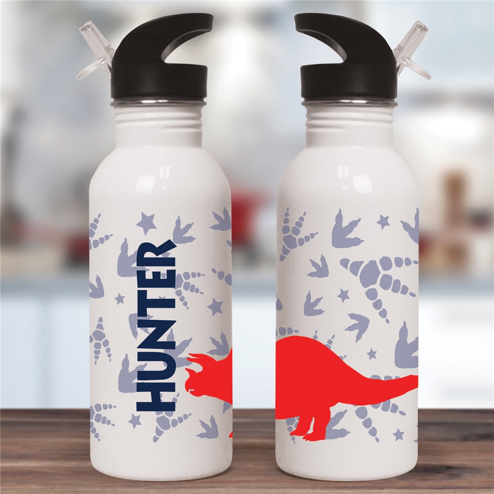Personalized Water Bottle | Dinosaur Kids Gifts