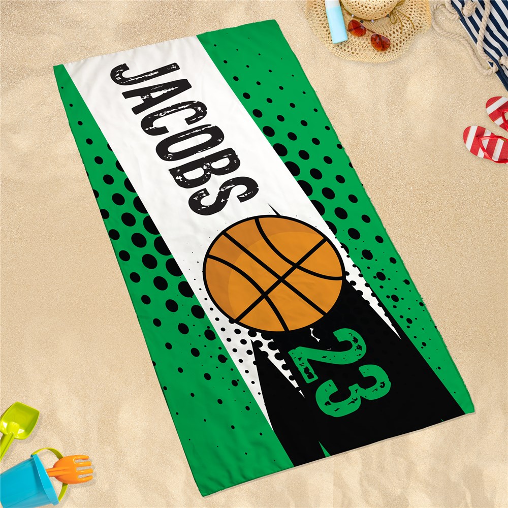 Personalized Quick-Dry Sports Beach Towel