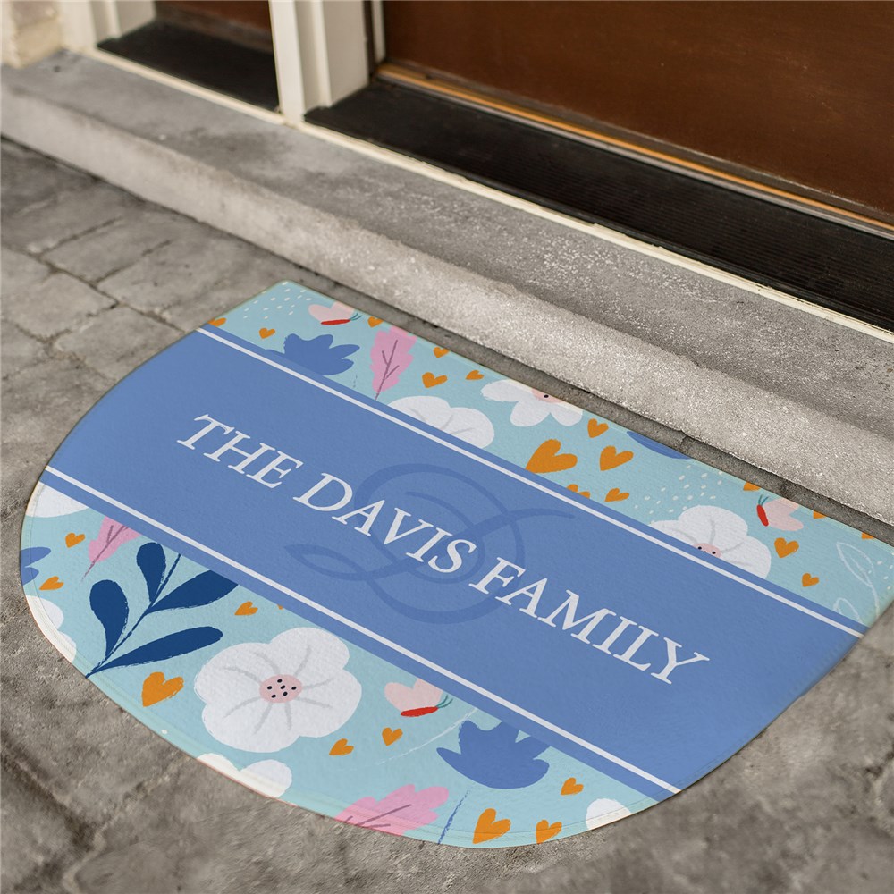 Personalized Doormats | Welcome Mat for Spring