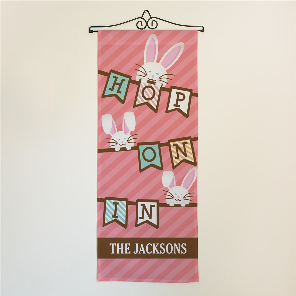 Personalized Hop On In Wall Hanging