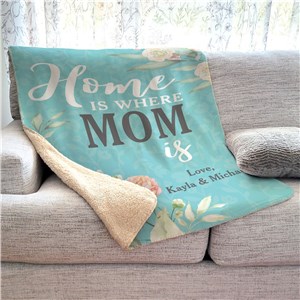 Personalized Blanket For Mom | Thoughtful Gifts For Mom