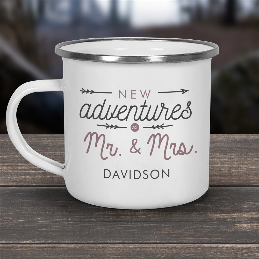Personalized Camping Mugs | Gifts For Newlyweds