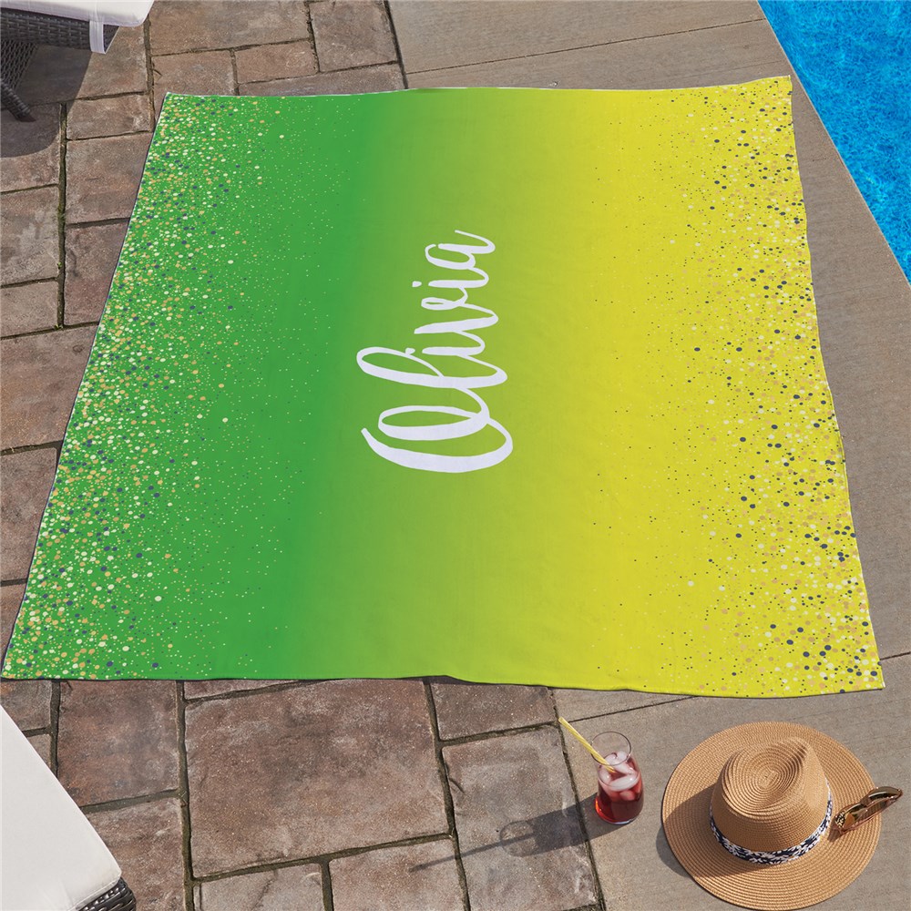 60X72 Glitter Beach Towel