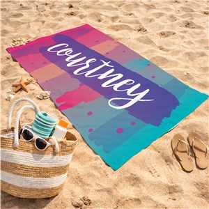 Personalized Beach Towels | Colorful Beach Towels