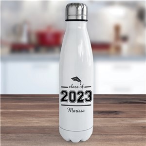 Personalized Water Bottle | Graduation Insulated Cola Bottle
