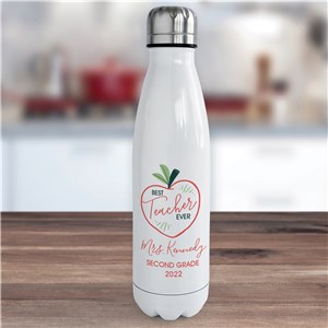 Personalized Water Bottle | Useful Teacher Gifts