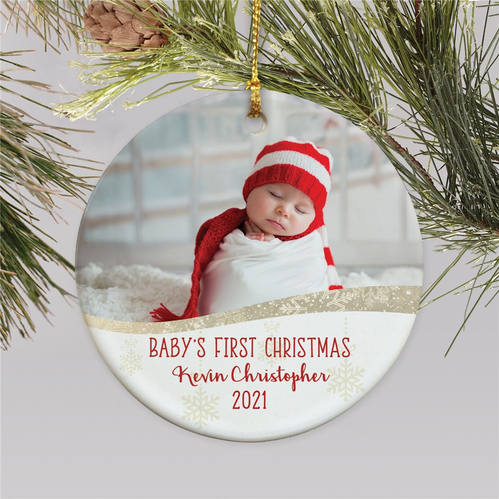 Picture Ornaments | Personalized Baby Photo Ornament