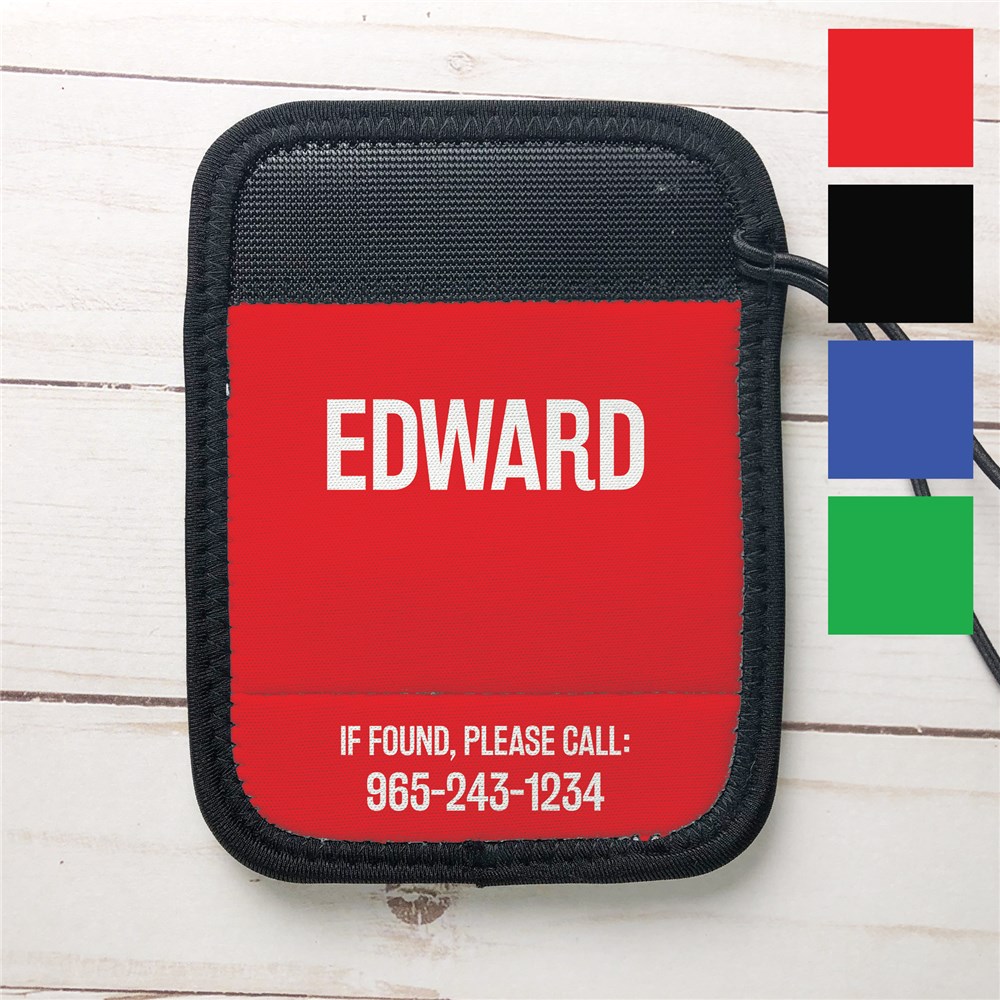 Personalized Name Luggage Grabber | Custom Text Suitcase Grip