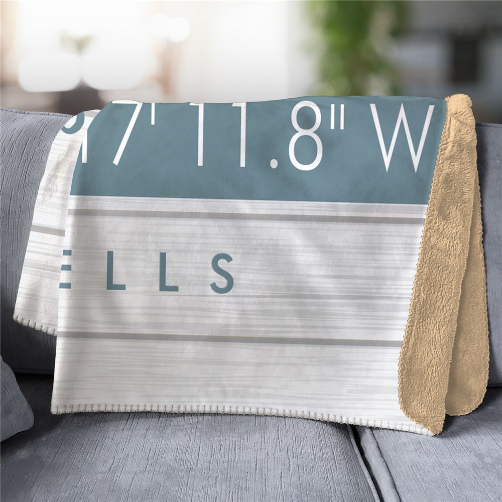 Personalized Blankets | Unique Housewarming Gifts