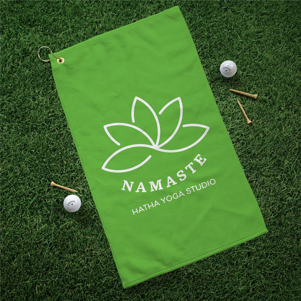 Personalized Corporate Logo Golf Towel