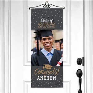 Personalized Grad Door Banner