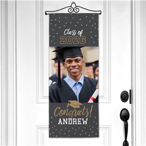 Personalized Grad Door Banner