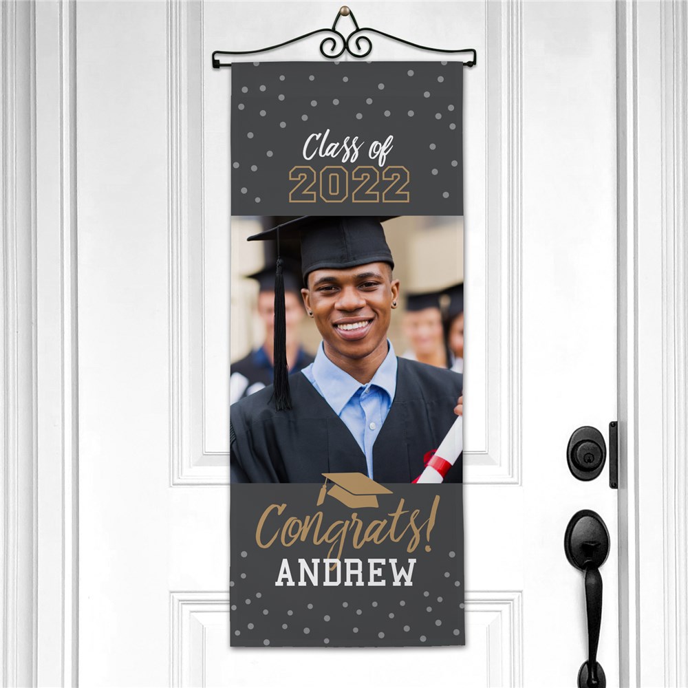 Personalized Grad Door Banner