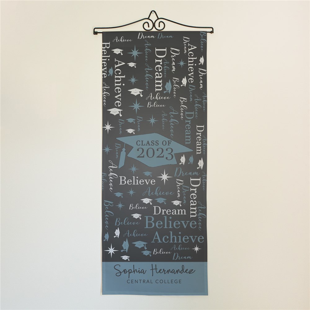 Personalized Class Of Word-Art Wall Hanging | Graduation Wall Decoration