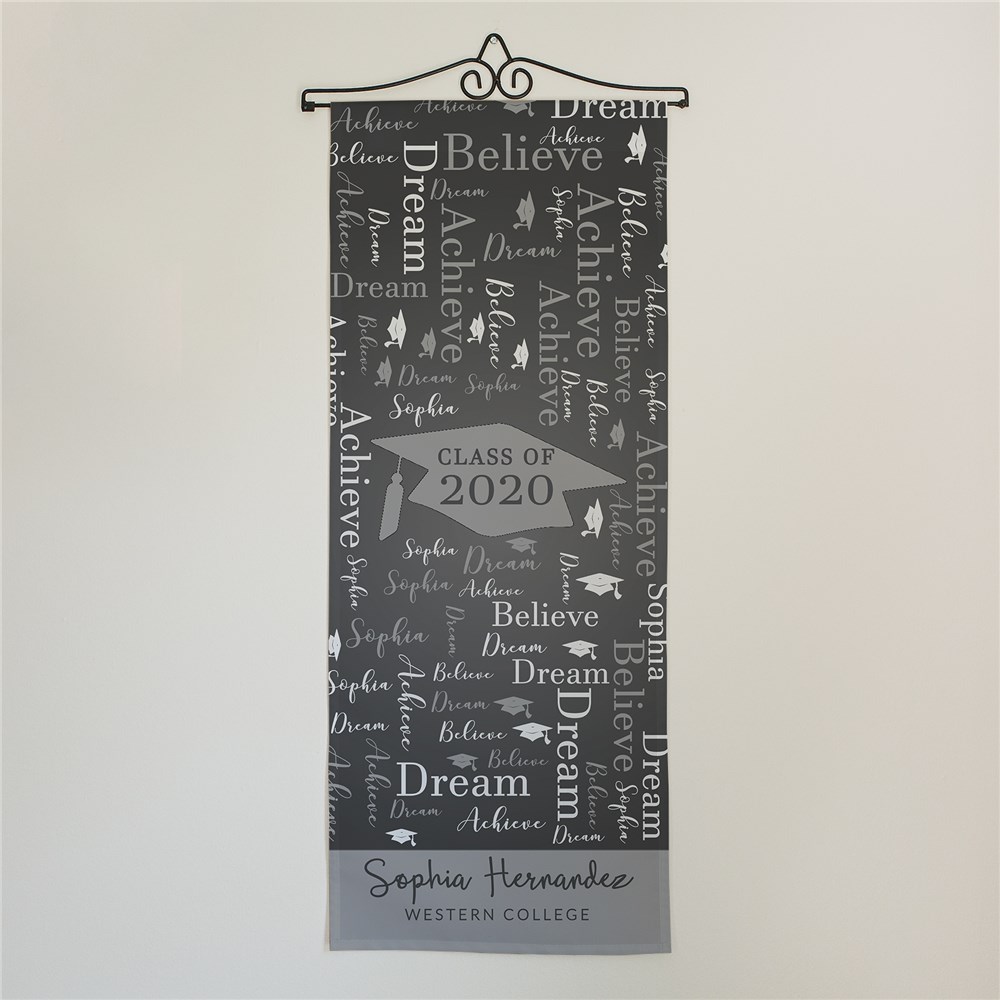 Personalized Class Of WordArt Wall Hanging Graduation Wall Decoration