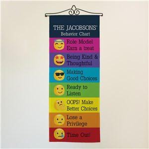 Personalized Behavior Chart Wall Hanging