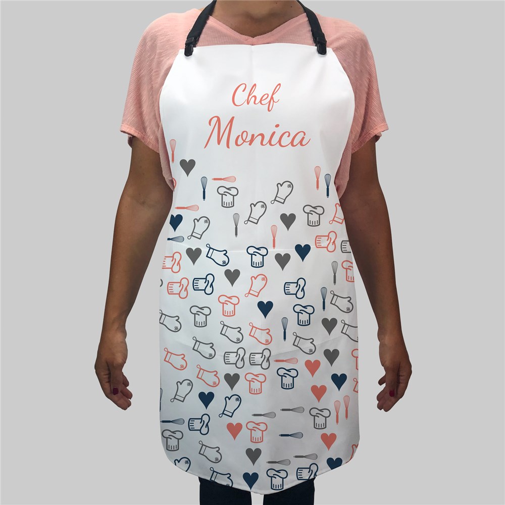 Chef Word-Art Apron